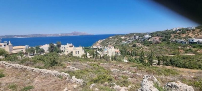 Plaka bei Chania Kreta, Plaka Chania: Großes Dorfgrundstück mit Meerblick Grundstück kaufen